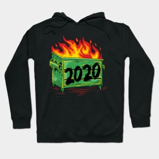 2020 dumpster fire t shirt design Hoodie